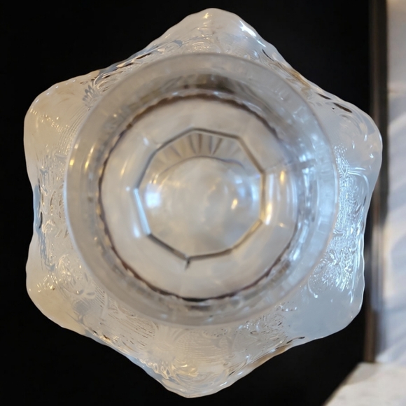 Vtg 1925-1965 Duncan Miller Sandwich Footed Pedestal Glass Candy Dish Bowl - Picture 6 of 6
